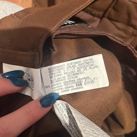 NWT Zara Woman’s Brown Wide Leg Jeans Size XS - Picture 7 of 7